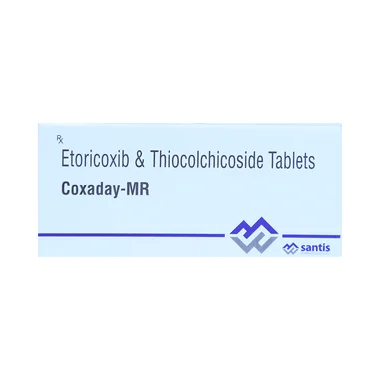 coxaday-mr tablet Allopathy (Etoricoxib (60mg)) - Uses in Hindi, Side Effects, Substitutes & Price in India