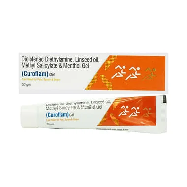 curoflam gel Allopathy (Diclofenac (1.16% w/w)) - Uses in Hindi, Side Effects, Substitutes & Price in India