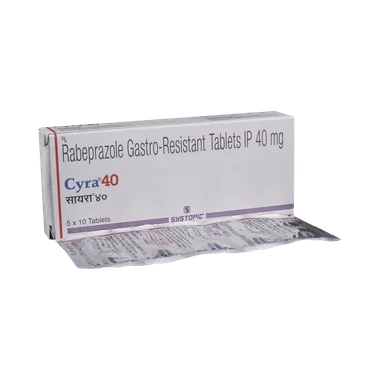 cyra 40 tablet - Rabeprazole (40mg) medicine