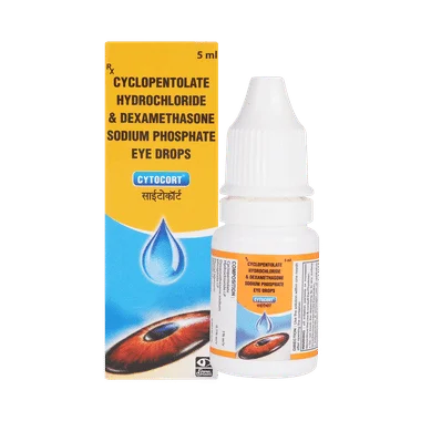 cytocort eye drop Allopathy (Cyclopentolate (1% w/v)) - Uses in Hindi, Side Effects, Substitutes & Price in India