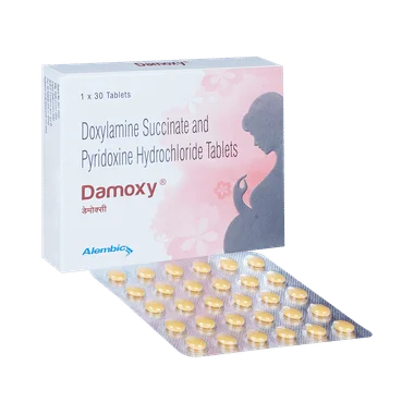 damoxy tablet Allopathy (Doxylamine (10mg)) - Uses in Hindi, Side Effects, Substitutes & Price in India