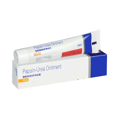 debrifree ointment Allopathy (Papain (521700units)) - Uses in Hindi, Side Effects, Substitutes & Price in India