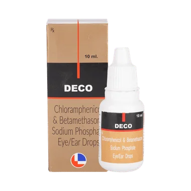 deco eye/ear drops Allopathy (Chloramphenicol (0.5% w/v)) - Uses in Hindi, Side Effects, Substitutes & Price in India