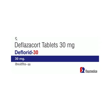 deflorid 30 tablet Allopathy (Deflazacort (30mg)) - Uses in Hindi, Side Effects, Substitutes & Price in India