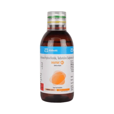 deletus-bx cough expectorant Allopathy (Ambroxol (15mg/5ml)) - Uses in Hindi, Side Effects, Substitutes & Price in India