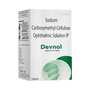 devnol lubricant eye drop Allopathy (Carboxymethylcellulose (0.5% w/v)) - Uses in Hindi, Side Effects, Substitutes & Price in India