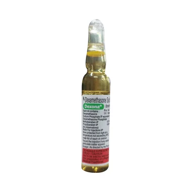 Dexona Injection Allopathy (Dexamethasone (4mg/ml)) - Uses in Hindi, Side Effects, Substitutes & Price in India