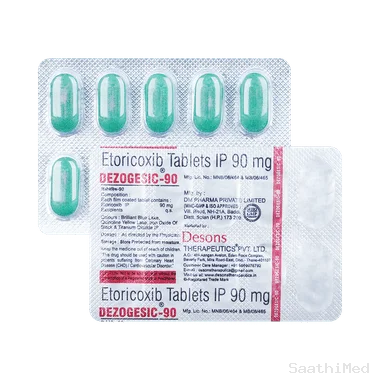 dezogesic 90mg tablet - Etoricoxib (90mg) medicine