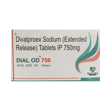 dial od 750 tablet er Allopathy (Divalproex (750mg)) - Uses in Hindi, Side Effects, Substitutes & Price in India
