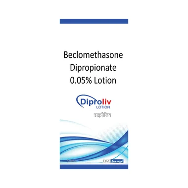 diproliv lotion Allopathy (Beclometasone (0.05% w/v)) - Uses in Hindi, Side Effects, Substitutes & Price in India