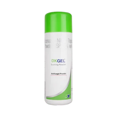 dk gel dusting powder Allopathy (Miconazole (2% w/w)) - Uses in Hindi, Side Effects, Substitutes & Price in India