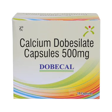 dobecal capsule Allopathy (Calcium Dobesilate (500mg)) - Uses in Hindi, Side Effects, Substitutes & Price in India