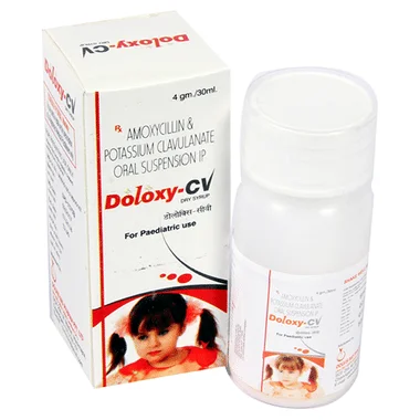 doloxy-cv dry syrup Allopathy (Amoxycillin (200mg)) - Uses in Hindi, Side Effects, Substitutes & Price in India