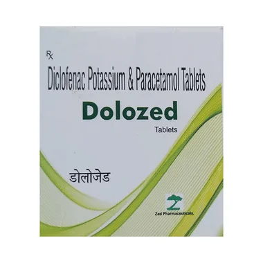 dolozed tablet Allopathy (Diclofenac (50mg)) - Uses in Hindi, Side Effects, Substitutes & Price in India