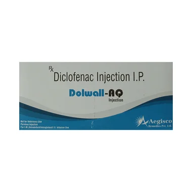 dolwall-aq injection Allopathy (Diclofenac (75mg)) - Uses in Hindi, Side Effects, Substitutes & Price in India