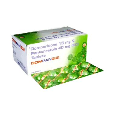 dompan forte tablet Allopathy (Domperidone (15mg)) - Uses in Hindi, Side Effects, Substitutes & Price in India
