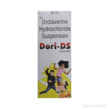 dori-ds oral suspension orange Allopathy (Drotaverine (20mg/5ml)) - Uses in Hindi, Side Effects, Substitutes & Price in India
