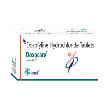 doxocare ac 400mg/100mg tablet Allopathy (Doxofylline (400mg)) - Uses in Hindi, Side Effects, Substitutes & Price in India