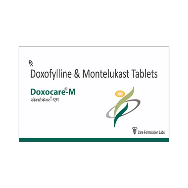 doxocare-m tablet Allopathy (Doxofylline (400mg)) - Uses in Hindi, Side Effects, Substitutes & Price in India