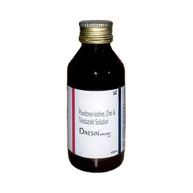 dresin solution allopathy (Povidone Iodine (NA)) - Uses in Hindi, Side Effects, Substitutes & Price in India