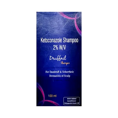 druffnil shampoo Allopathy (Ketoconazole (2% w/v)) - Uses in Hindi, Side Effects, Substitutes & Price in India