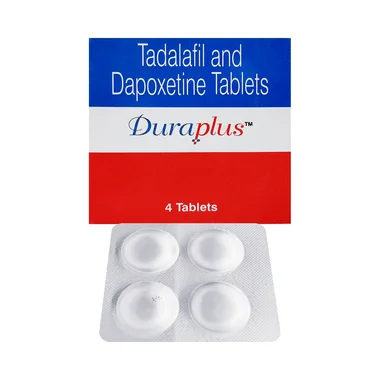 duraplus tablet Allopathy (Tadalafil (10mg)) - Uses in Hindi, Side Effects, Substitutes & Price in India