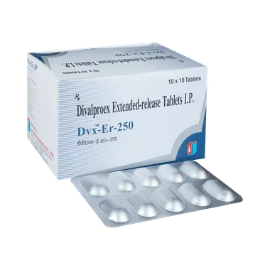 dvx 250mg tablet er Allopathy (Divalproex (250mg)) - Uses in Hindi, Side Effects, Substitutes & Price in India