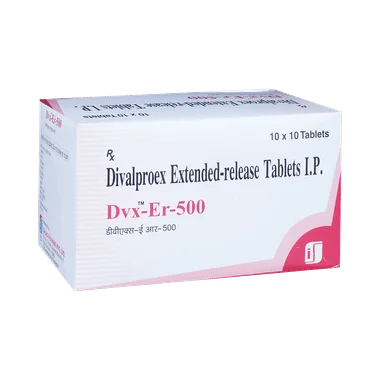dvx 500mg tablet er Allopathy (Divalproex (500mg)) - Uses in Hindi, Side Effects, Substitutes & Price in India