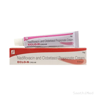eclo n cream Allopathy (Nadifloxacin (1% w/w)) - Uses in Hindi, Side Effects, Substitutes & Price in India