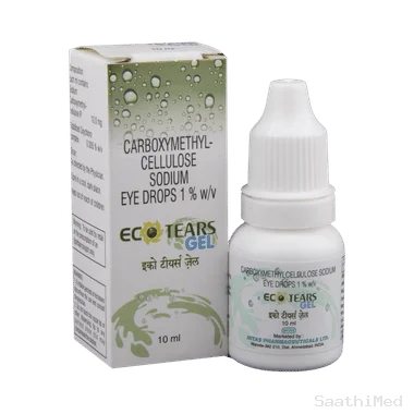 eco tears gel Allopathy (Carboxymethylcellulose (1% w/v)) - Uses in Hindi, Side Effects, Substitutes & Price in India