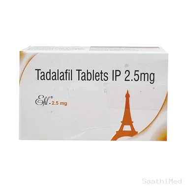 efil 2.5mg tablet Allopathy (Tadalafil (2.5mg)) - Uses in Hindi, Side Effects, Substitutes & Price in India