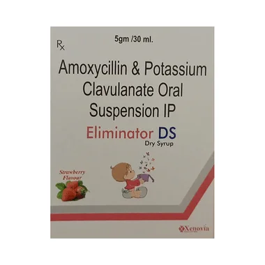 eliminator ds dry syrup strawberry Allopathy (Amoxycillin (400mg)) - Uses in Hindi, Side Effects, Substitutes & Price in India