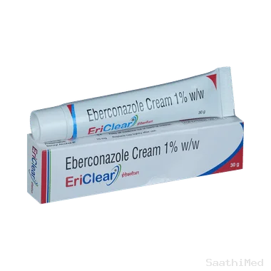ericlear cream Allopathy (Eberconazole (1% w/w)) - Uses in Hindi, Side Effects, Substitutes & Price in India