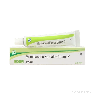esm cream Allopathy (Mometasone (0.1% w/w)) - Uses in Hindi, Side Effects, Substitutes & Price in India