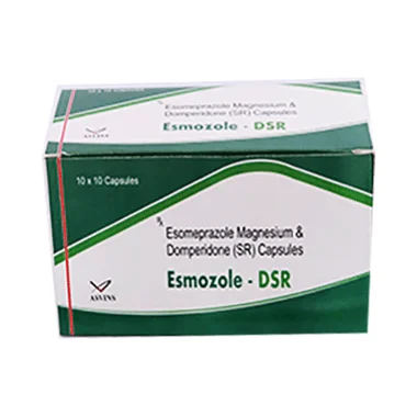 esmozole dsr capsule Allopathy (Domperidone (30mg)) - Uses in Hindi, Side Effects, Substitutes & Price in India