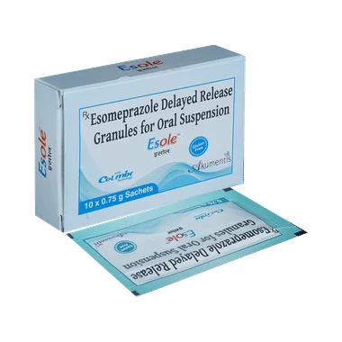 esole delayed release granules Allopathy (Esomeprazole (10mg)) - Uses in Hindi, Side Effects, Substitutes & Price in India