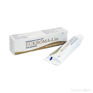 eukroma lite cream Allopathy (Hydroquinone (2% w/w)) - Uses in Hindi, Side Effects, Substitutes & Price in India