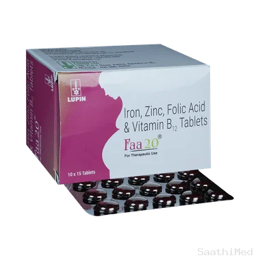 faa 20 tablet Allopathy (Iron (30mg)) - Uses in Hindi, Side Effects, Substitutes & Price in India