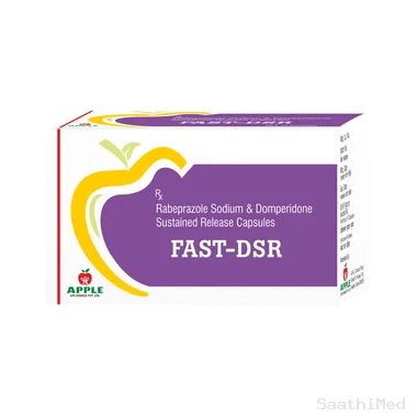 fast-dsr capsule Allopathy (Domperidone (30mg)) - Uses in Hindi, Side Effects, Substitutes & Price in India