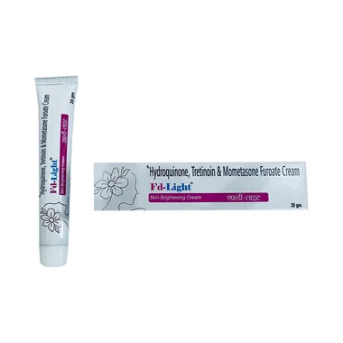 FD Lite Cream Allopathy (Hydroquinone (2% w/w)) - Uses in Hindi, Side Effects, Substitutes & Price in India