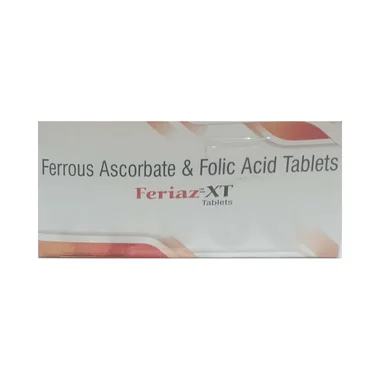 feriaz-xt tablet Allopathy (Ferrous Ascorbate (100mg)) - Uses in Hindi, Side Effects, Substitutes & Price in India
