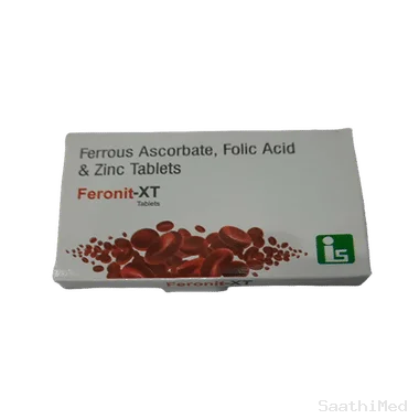 feronit-xt tablet Allopathy (Ferrous Ascorbate (100mg)) - Uses in Hindi, Side Effects, Substitutes & Price in India