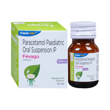 fevago 100mg/ml drop Allopathy (Paracetamol (100mg/ml)) - Uses in Hindi, Side Effects, Substitutes & Price in India