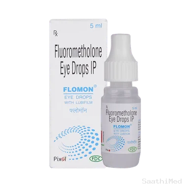 flomon eye drop Allopathy (Fluorometholone (0.1% w/v)) - Uses in Hindi, Side Effects, Substitutes & Price in India