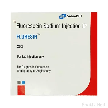 fluresin 600mg injection Allopathy (Fluorescein (600mg)) - Uses in Hindi, Side Effects, Substitutes & Price in India