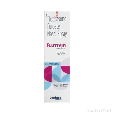 flutivin nasal spray Allopathy (Fluticasone Propionate (0.05% w/v)) - Uses in Hindi, Side Effects, Substitutes & Price in India