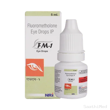 fm 1 eye drop Allopathy (Fluorometholone (NA)) - Uses in Hindi, Side Effects, Substitutes & Price in India