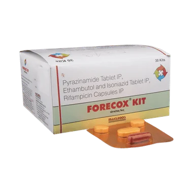 forecox kit Allopathy (Isoniazid (300mg)) - Uses in Hindi, Side Effects, Substitutes & Price in India