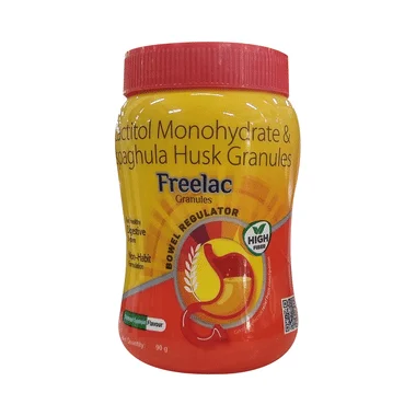 freelac granules orange lemon Allopathy (Lactitol (10gm)) - Uses in Hindi, Side Effects, Substitutes & Price in India