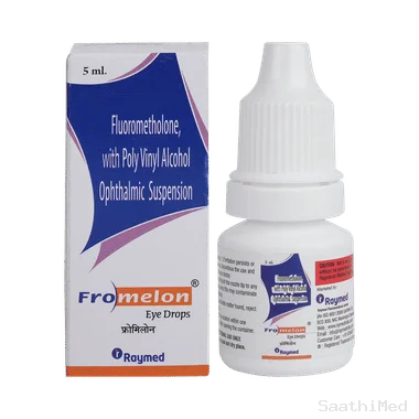 fromelon  eye drops Allopathy (Fluorometholone (0.1% w/v)) - Uses in Hindi, Side Effects, Substitutes & Price in India